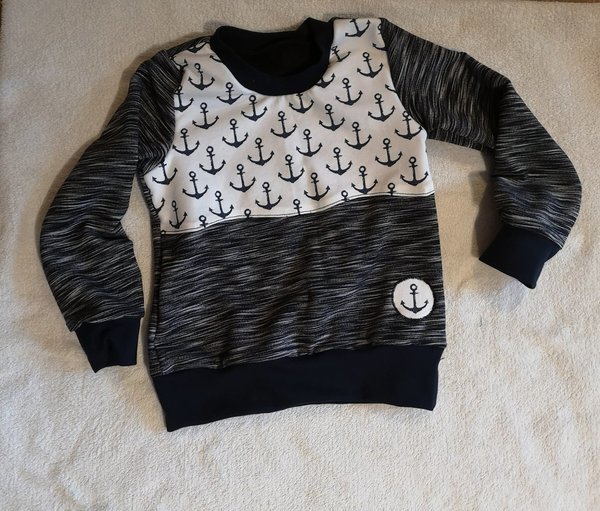 Pullover /Sweatshirt  in den Gr. 62/68 bis 122 aus Sweat