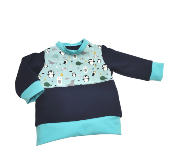 Babysweatshirt /  Pulli in den Gr. 50/56 bis 74/80 Sweat